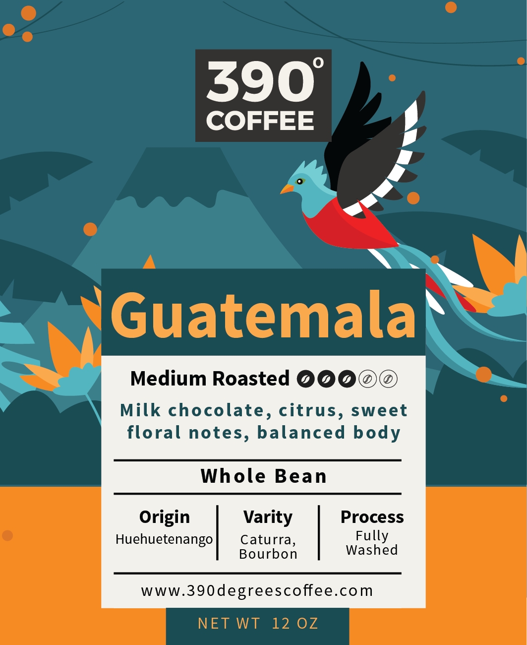 Guatemala - Medium, Single Origin - 12 oz