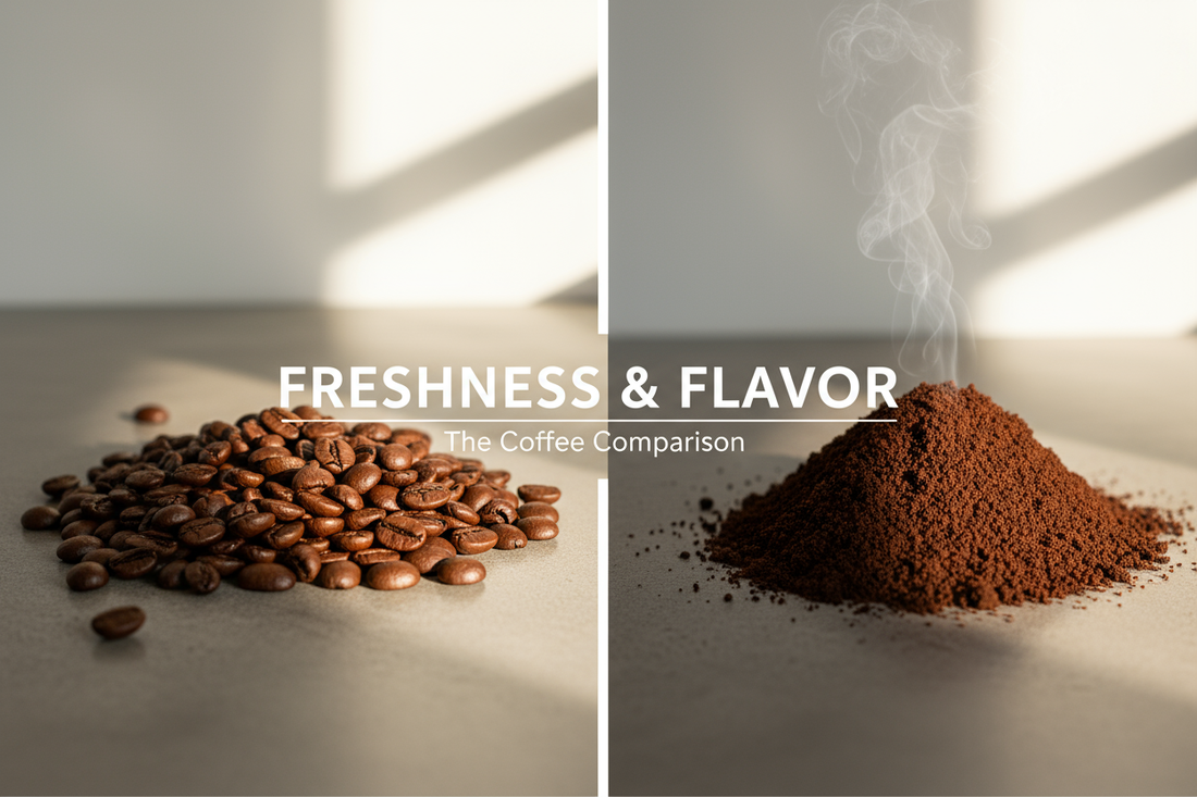 Whole Bean vs Ground Coffee: Which Is Better for Flavor and Freshness?