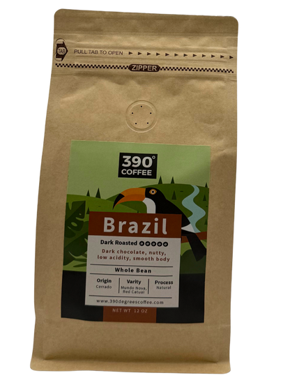 Brazil, Dark - Single Origin - 12 oz