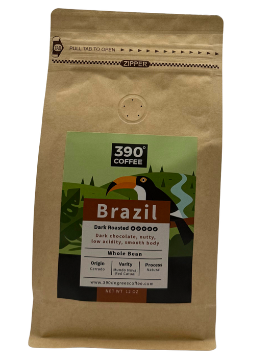 Brazil, Dark - Single Origin - 12 oz