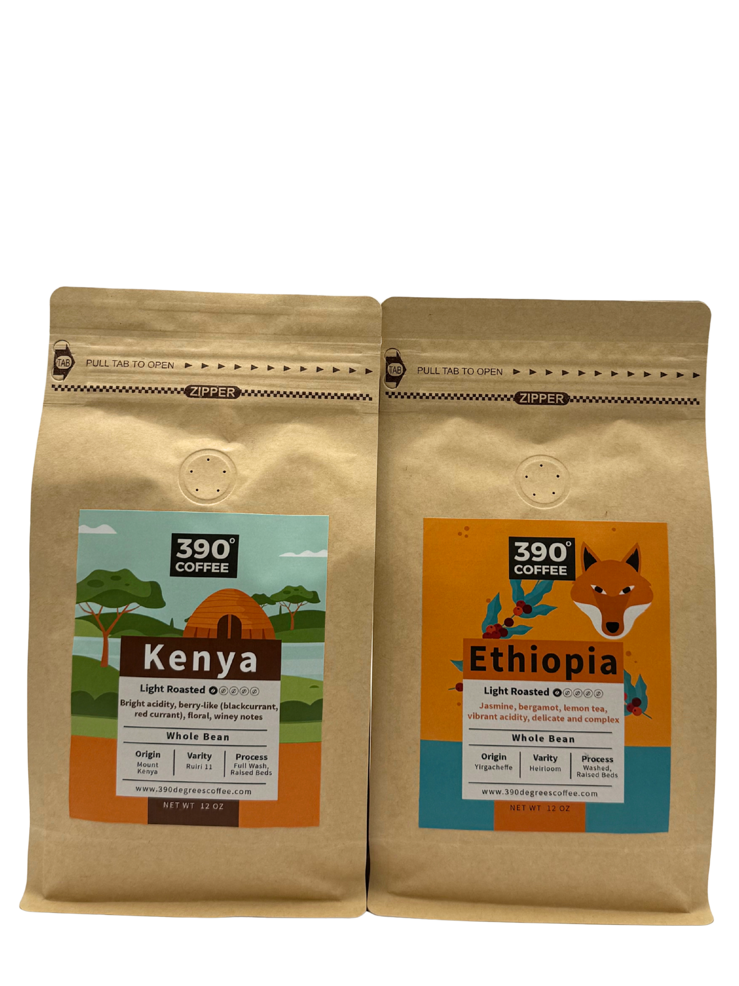 East African Elegance - Kenya & Ethiopia Light Roast