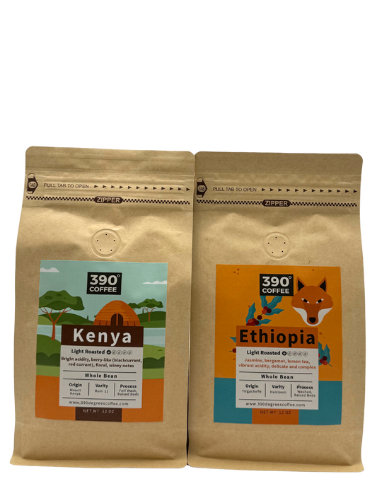 East African Elegance - Kenya & Ethiopia Light Roast