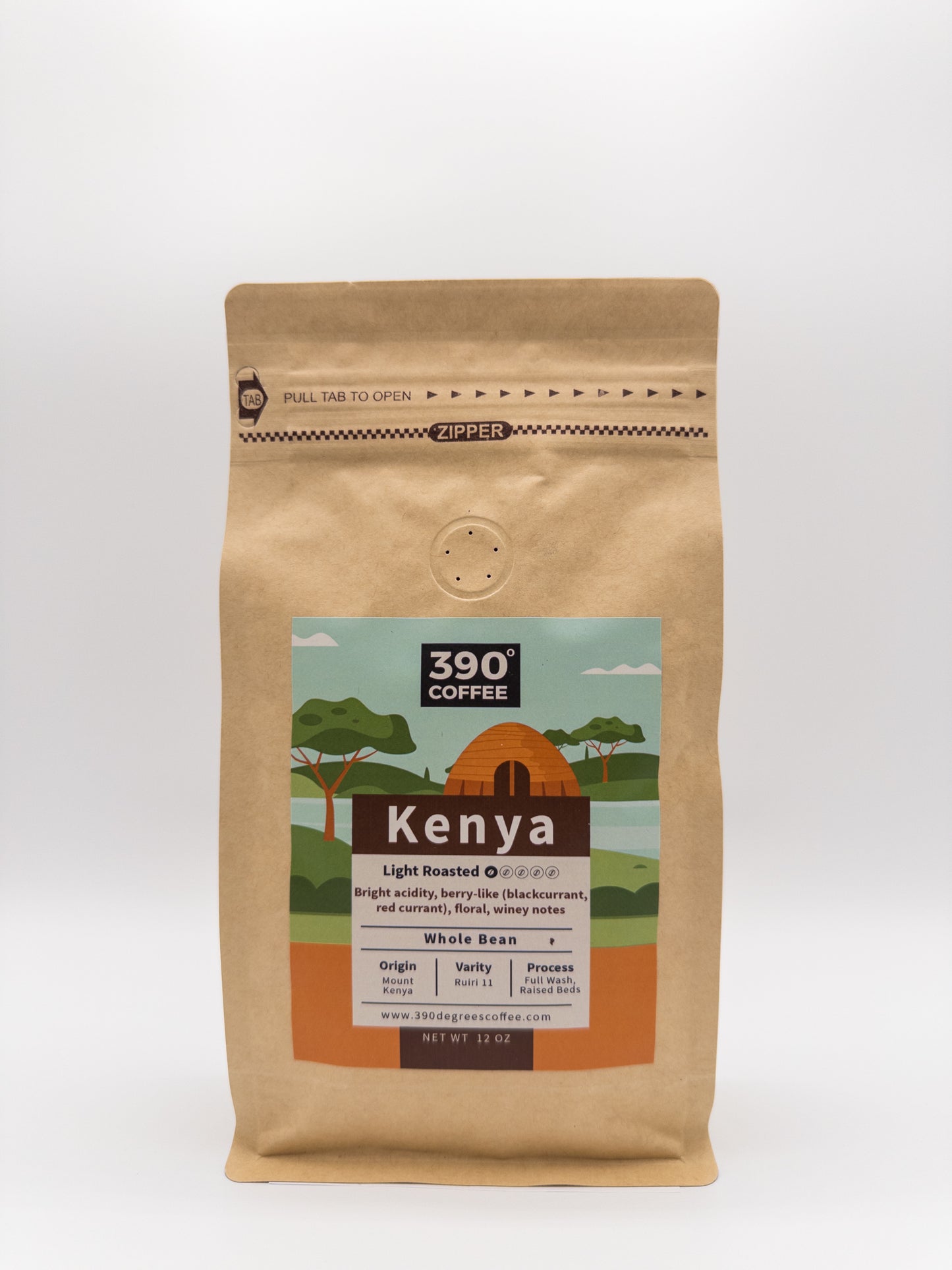 Kenya - Single Origin, Light - 12 oz