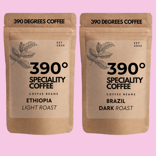 Bundle 2: Brazil Dark Roast & Ethiopia Light Roast