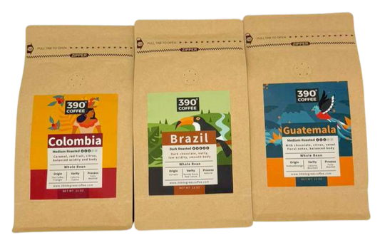 Latin American Trio - Brazil, Colombia, and Guatemala