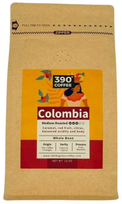 Colombia - Medium, Single Origin - 12 oz