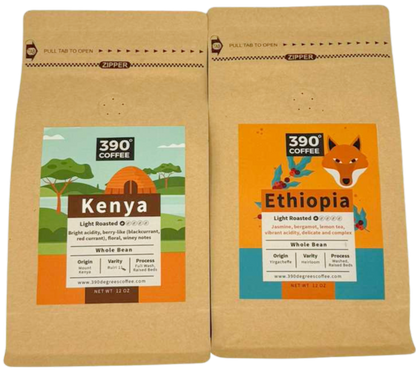 East African Elegance - Kenya & Ethiopia Light Roast