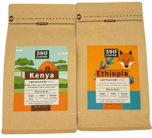 East African Elegance - Kenya & Ethiopia Light Roast