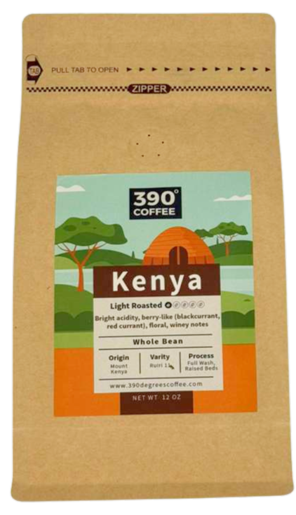 Kenya - Single Origin, Light - 12 oz