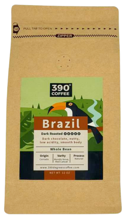 Brazil, Dark - Single Origin - 12 oz